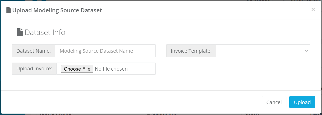 Modeling Source Dataset 2