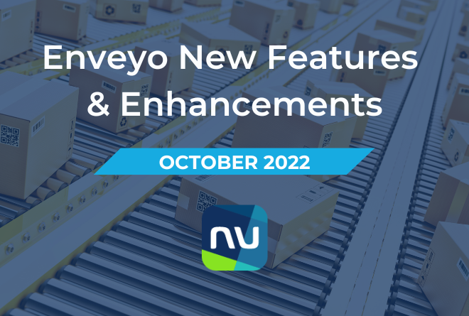 Enveyo New Features & Enhancements | October 2022