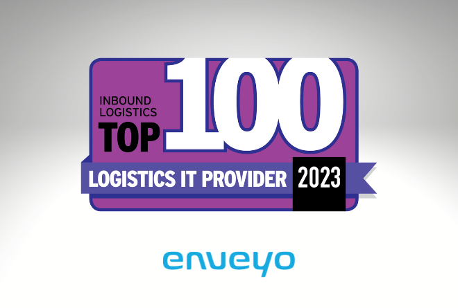 Enveyo Selected as a 2023 Top Logistics IT Provider by Inbound Logistics