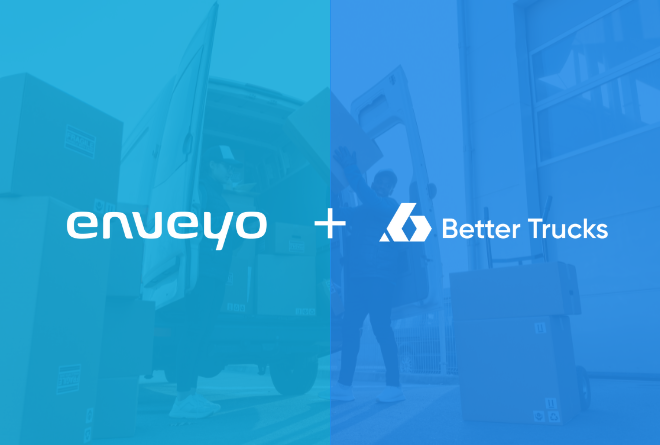 Enveyo and Better Trucks Announce Strategic Partnership To Enable Integrated, Data-Driven Delivery Networks
