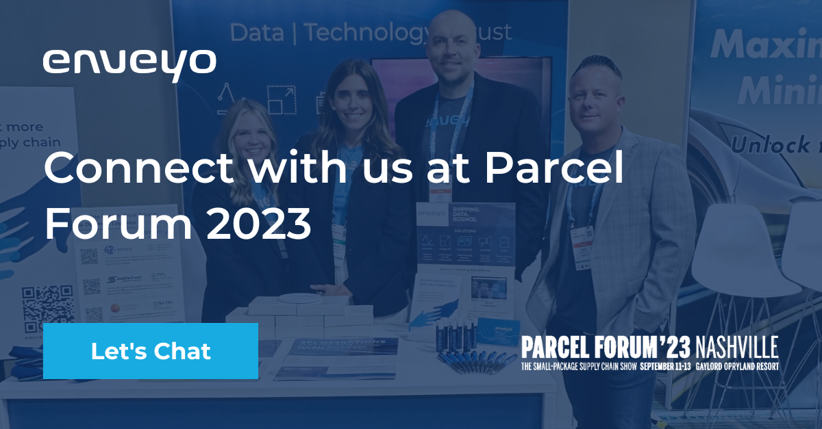 Connect with us at Parcel Forum