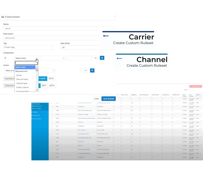 Multi-Carrier Shipping Software Dashboards