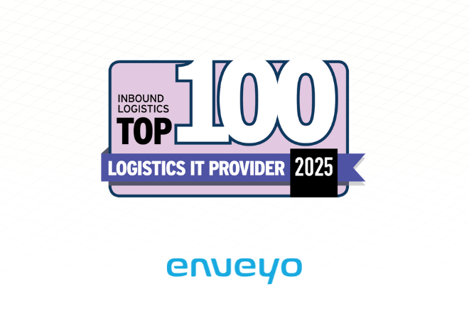 Enveyo Selected as a 2025 Top Logistics Tech Provider by Inbound Logistics